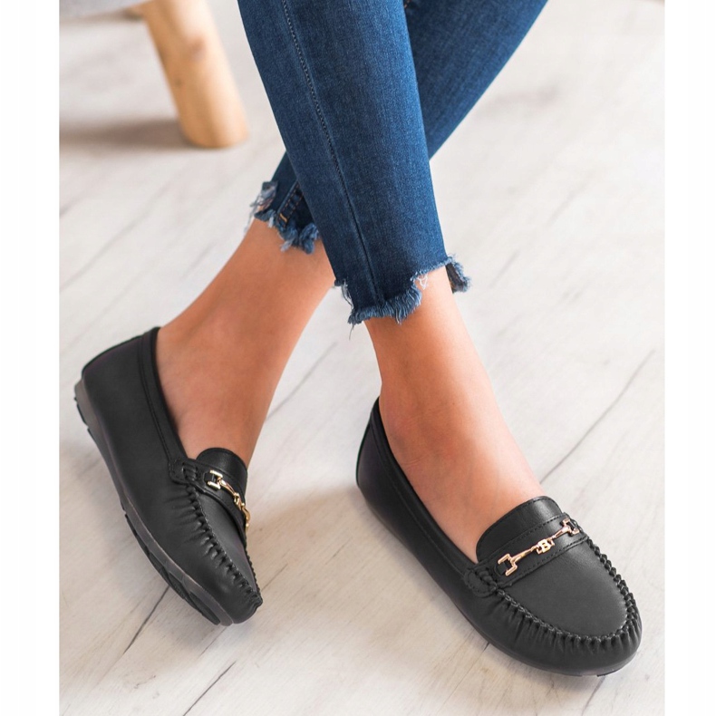 Fama Elegante Slipper schwarz 2