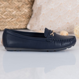 Fama Elegante Slipper marineblau blau 1