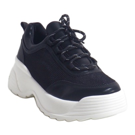 Schwarze Sport-Sneaker 7923-PS 1