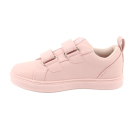 American Club Sneakers mit Klettverschluss Blumen ES11 rot lila blau rosa 2