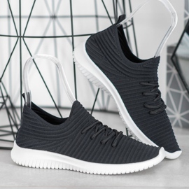 SHELOVET Slip-On Schuhe aus Textil schwarz 1