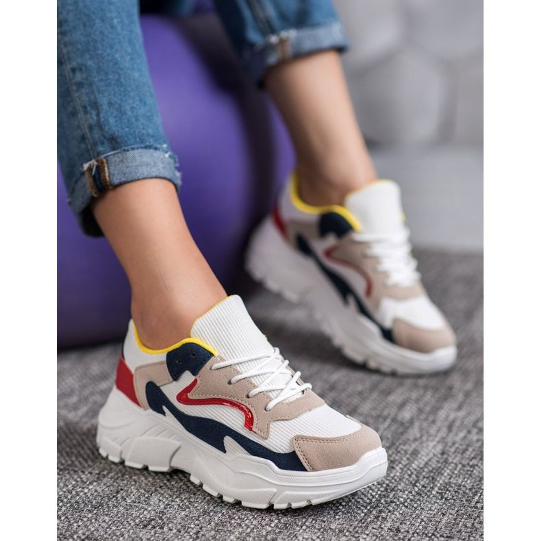 SHELOVET Textil-Sneakers mehrfarbig 1