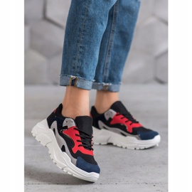 SHELOVET Textil-Sneakers mehrfarbig 1