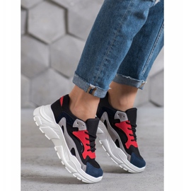 SHELOVET Textil-Sneakers mehrfarbig 2