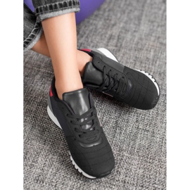 SHELOVET Sportschuhe schwarz rot mehrfarbig 1