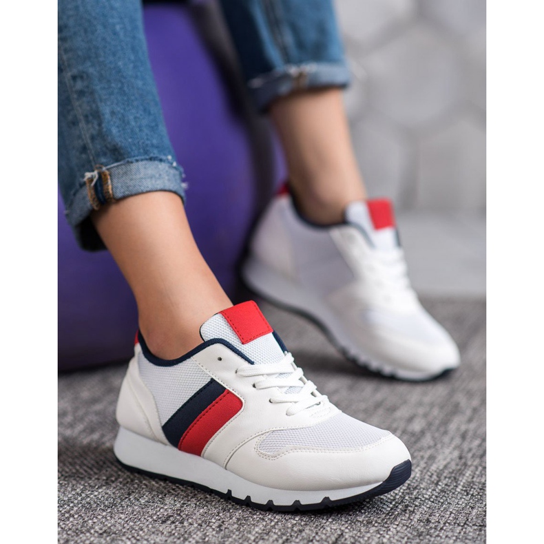 SHELOVET Klassische Sportschuhe weiß 1