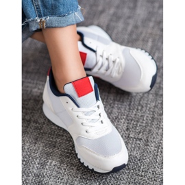 SHELOVET Klassische Sportschuhe weiß 2