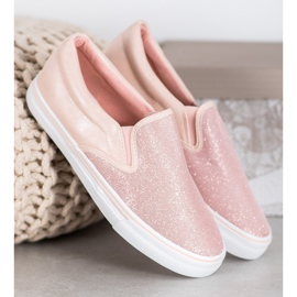 Yes Mile Rosa Slip-On-Sneakers 1