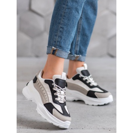 SHELOVET Modische Schuhe auf der Plattform mehrfarbig 1