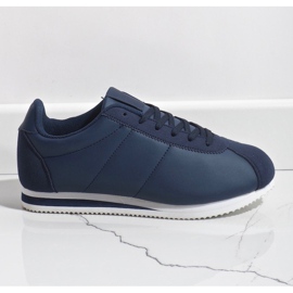 Modische marineblaue Damen Sportschuhe 7-7925B 2