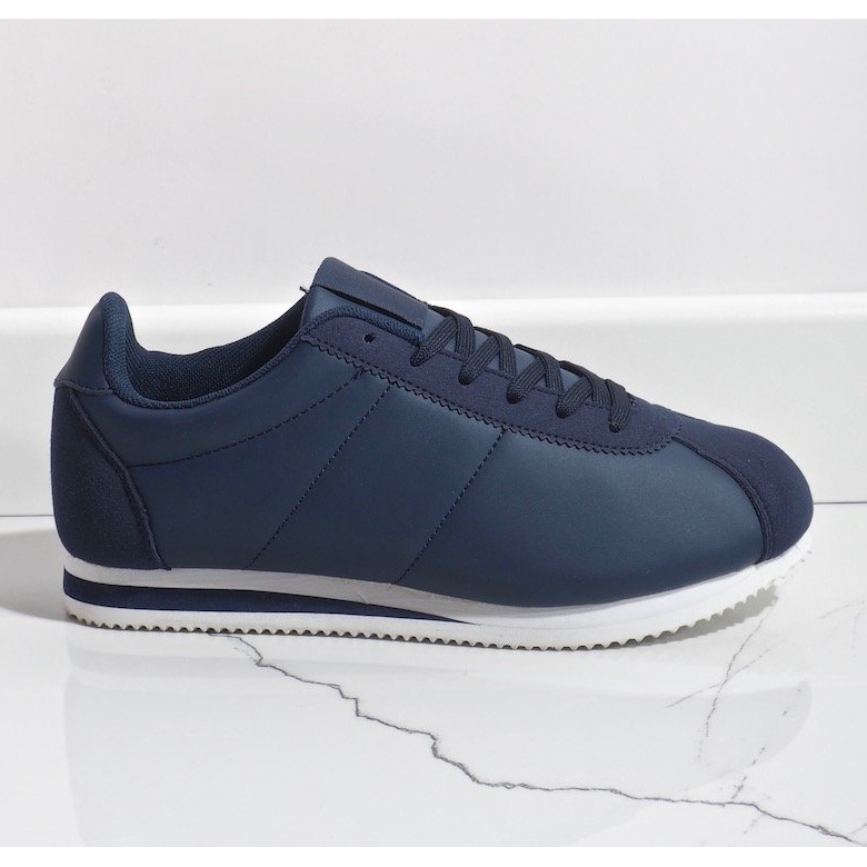 Modische marineblaue Damen Sportschuhe 7-7925B 2