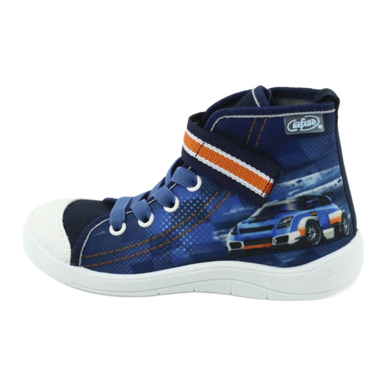 Befado Kinderschuhe 268X063 marineblau blau 1