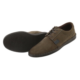 Komfortschuhe American Club CY17 oliv mehrfarbig grün 5