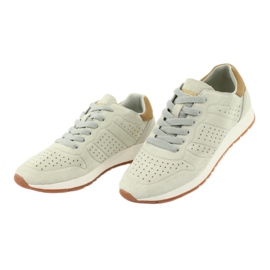 American Club AA04 Sportschuhe aus Leder beige 2