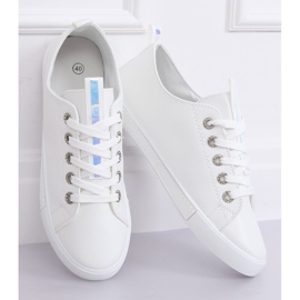 Weiße Damen Sneakers 6308 Weiß 2