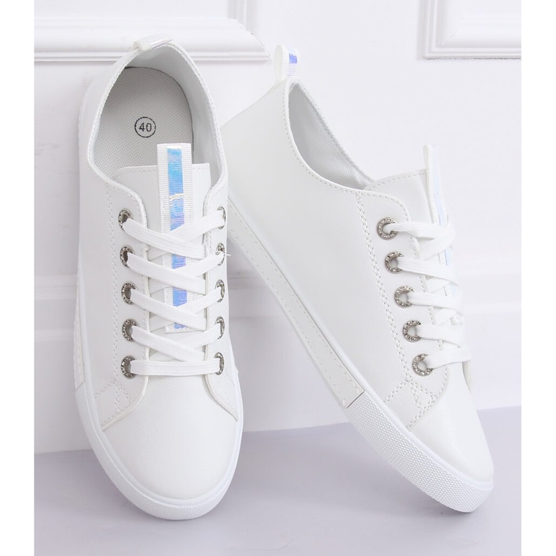 Weiße Damen Sneakers 6308 Weiß 2