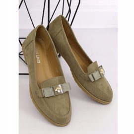 Grün Damen Slipper W-177 Grün 2
