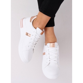 Weiße Damen Sneaker CC-13 Champagner 1