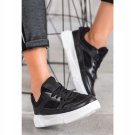 MCKEYLOR Plateauschuhe schwarz 2