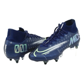 Nike Superfly 7 Elite Mds SG-Pro Ac M CK0013-401 Fußballschuhe blau 4