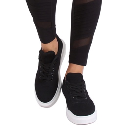 Schwarze Damen-Sneaker LV82P Schwarz 1