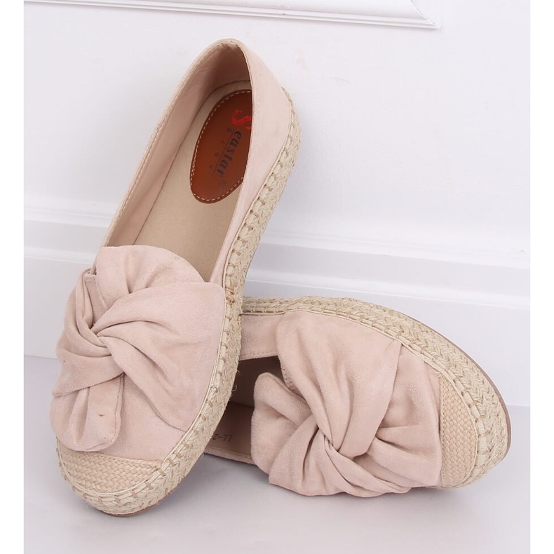 Beige-beige Espadrilles LL-219P Beige 1
