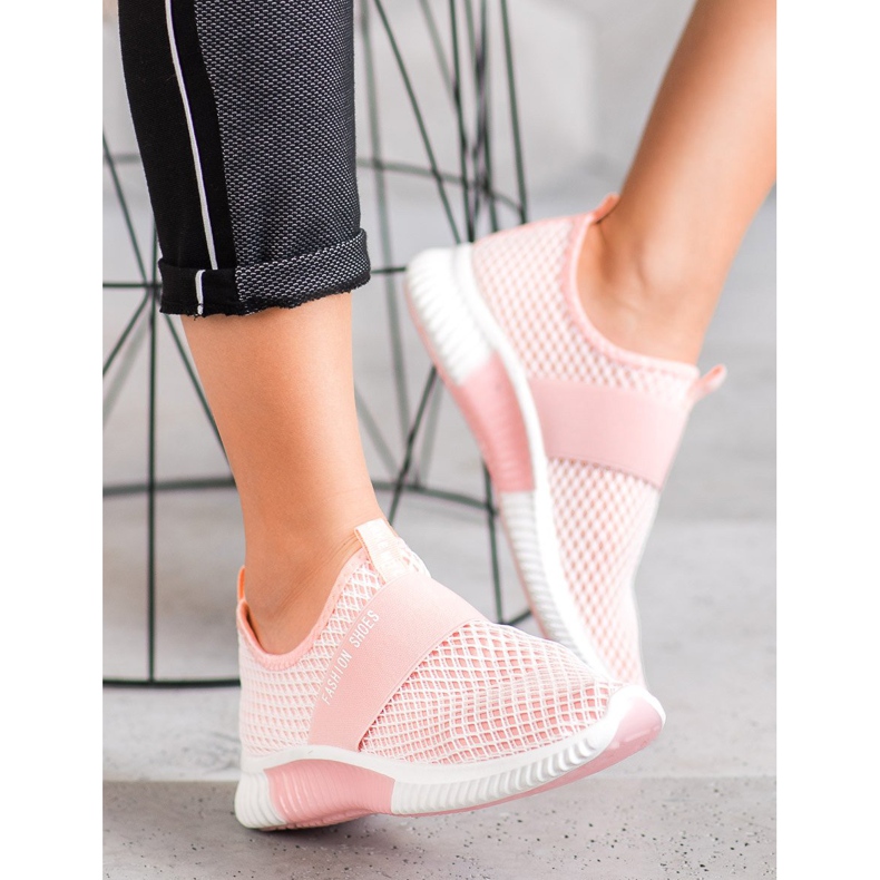 SHELOVET Slip-on-Mode-Schuhe rosa 2