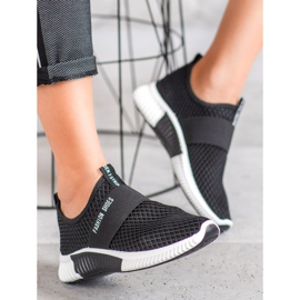 SHELOVET Slip-on-Mode-Schuhe schwarz 2