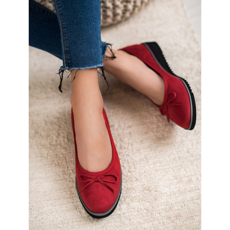 Goodin Ballerina mit Schleife rot 1