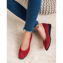 Goodin Ballerina mit Schleife rot 2