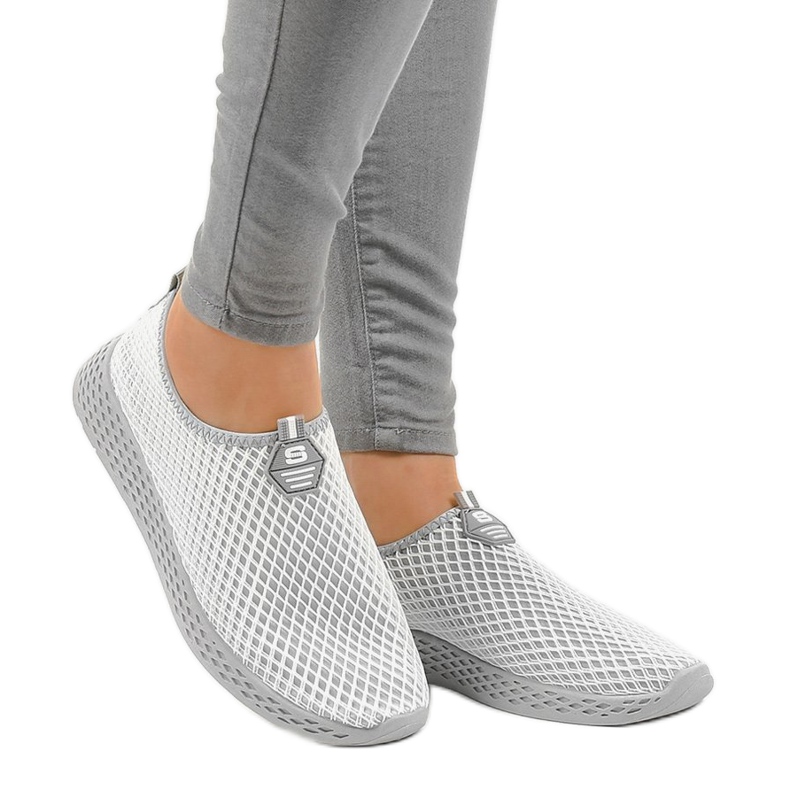 Graue Damen Sportschuhe SJ1890-2 2