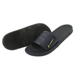 Rider 11578 marineblaue Badeschuhe navy blau grün 3