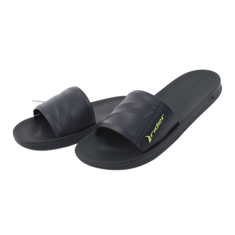 Rider 11578 marineblaue Badeschuhe navy blau grün 2
