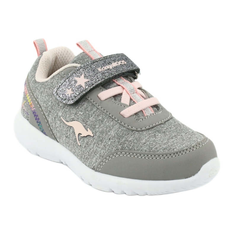 KangaRoos Kängurus 02051 Kindergrau/rosa Sportschuhe 1
