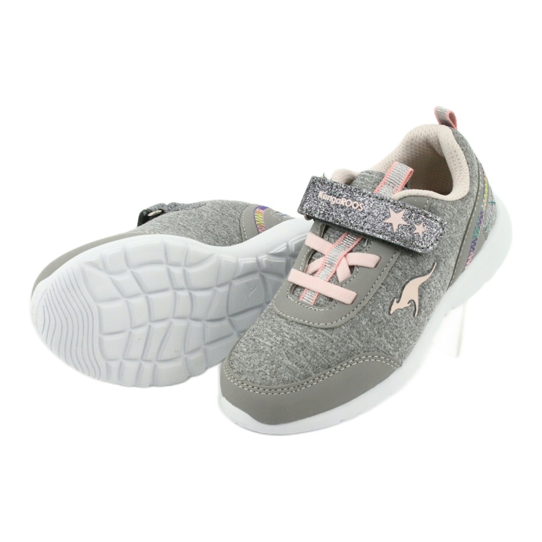 KangaRoos Kängurus 02051 Kindergrau/rosa Sportschuhe 5