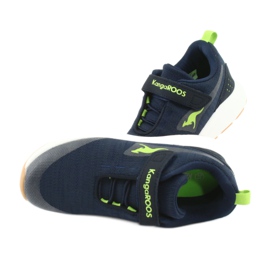 KangaRoos Kängurus 18508 Marine/Green Sports Schuhe blau 5