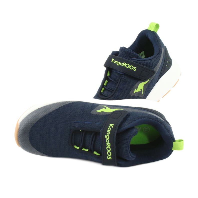 KangaRoos Kängurus 18508 Marine/Green Sports Schuhe blau 5