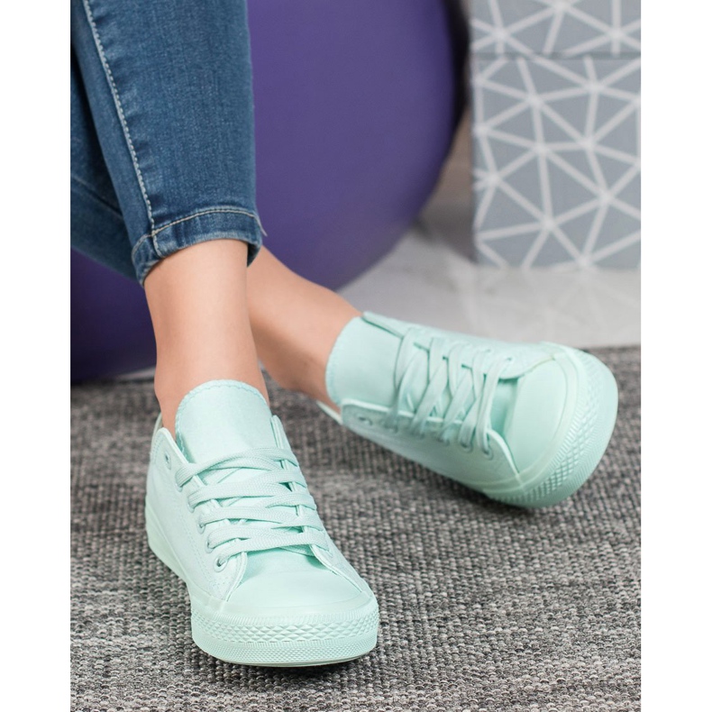 Fashion Klassische Turnschuhe grün 1