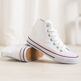 Super Me Hohe Turnschuhe weiß 1