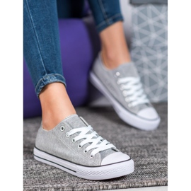 SDS Textil-Sneakers grau 1