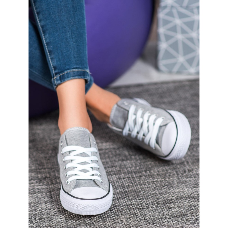 SDS Textil-Sneakers grau 2