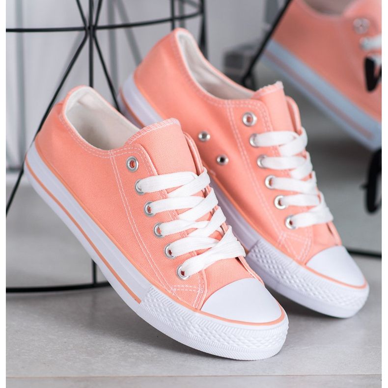 SDS Textil-Sneakers orange 2