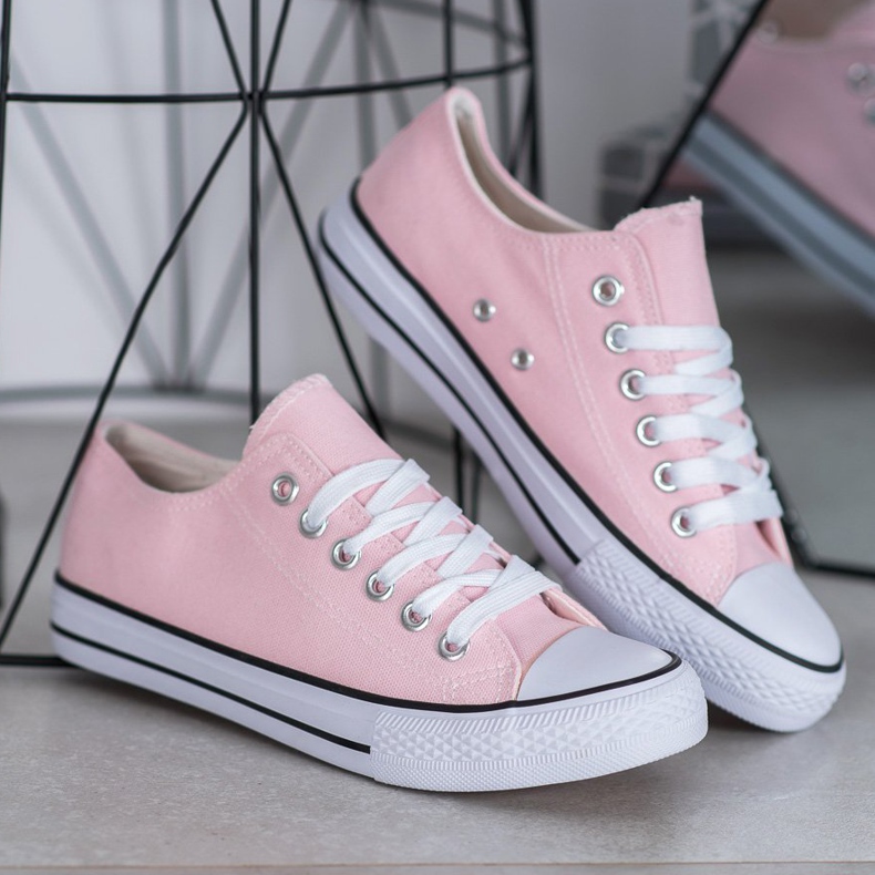 SDS Textil-Sneakers rosa 2