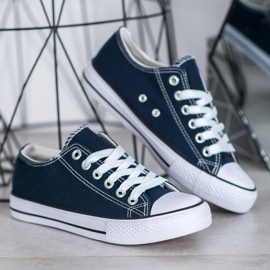 SDS Textil-Sneakers blau 1