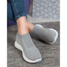 Goodin Durchbrochene Sportschuhe grau 1