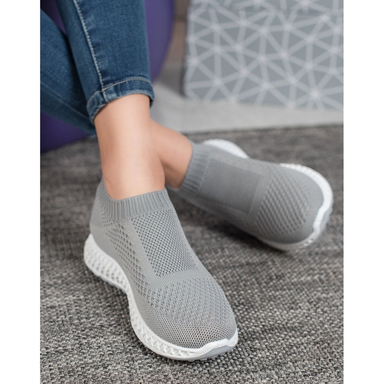 Goodin Durchbrochene Sportschuhe grau 1