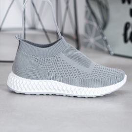 Goodin Durchbrochene Sportschuhe grau 2