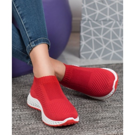 Goodin Durchbrochene Sportschuhe rot 2