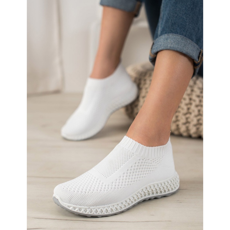 Goodin Durchbrochene Sportschuhe weiß 1