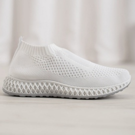 Goodin Durchbrochene Sportschuhe weiß 2